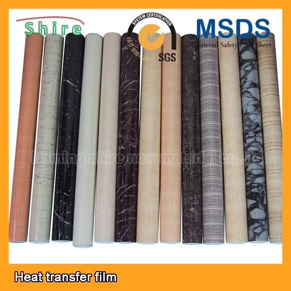 ポリ塩化ビニールの壁パネルのための大理石の設計熱伝達のフィルム、ポリ塩化ビニールの天井板の熱伝達のフィルム